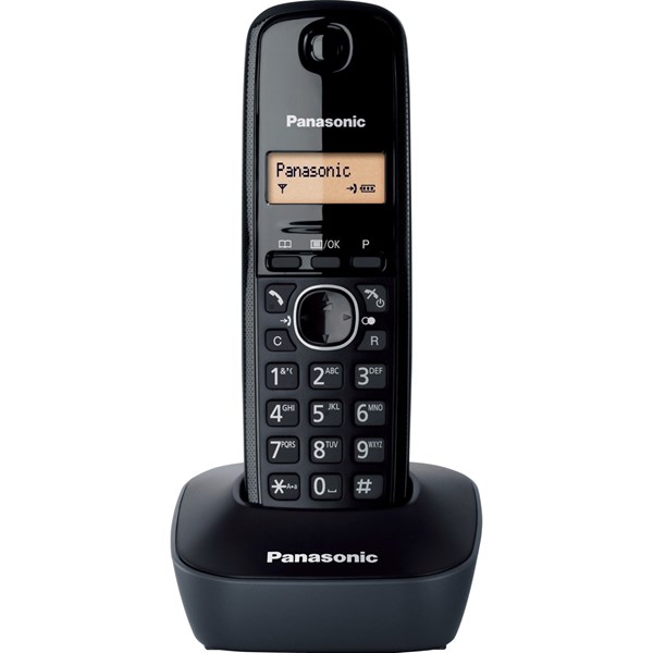 PANASONIC KX-TG1611 Kablosuz LCD Ekranlı Telefon Gri