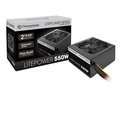 THERMALTAKE 550W LITE POWER LTP-0550NPCNEU 12cm Fanlı Power Supply