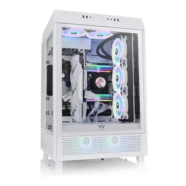 THERMALTAKE THE TOWER 500 CA-1X1-00M6WN-00  GAMING EATX PC KASASI BEYAZ