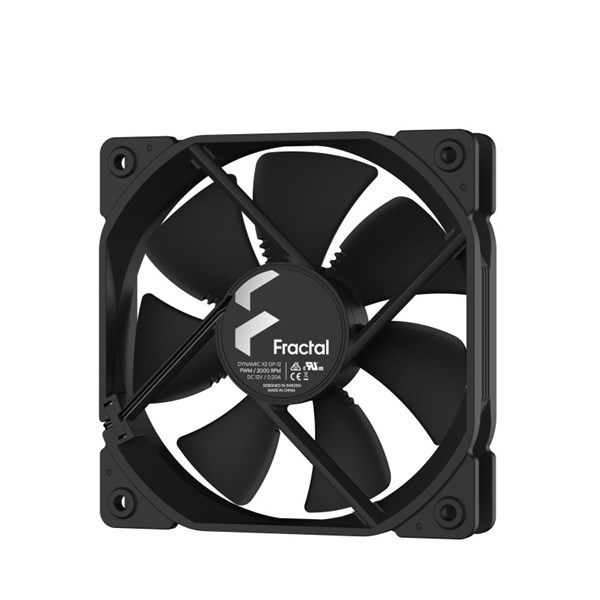 Fractal Design Dynamic X2 GP-12 PWM 120mm 87.6 CFM 2000 RPM Kasa Fanı (FD-FAN-DYN-X2-GP12-PWM-BK)