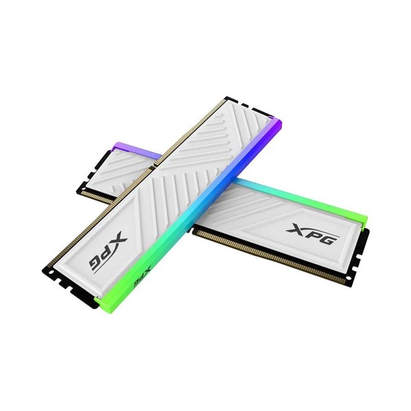 XPG 32GB (2X 16GB) DDR4 3600MHZ CL18 RGB DUAL KIT PC RAM SPECTRIX D35G AX4U360016G18I-DTWHD35G BEYAZ