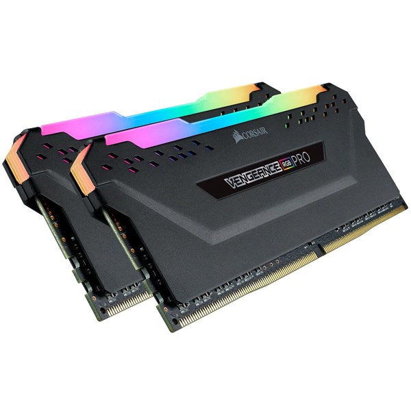 CORSAIR 32GB (2X 16GB) DDR4 3200MHZ CL16 RGB DUAL KIT PC RAM VENGEANCE RGB PRO CMW32GX4M2E3200C16