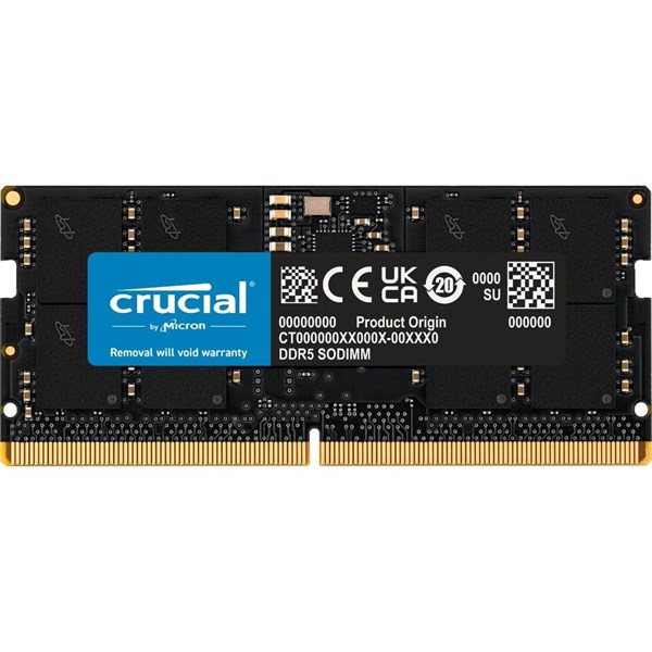 CRUCIAL 16GB DDR5 4800MHZ NOTEBOOK RAM VALUE CB16GS4800E