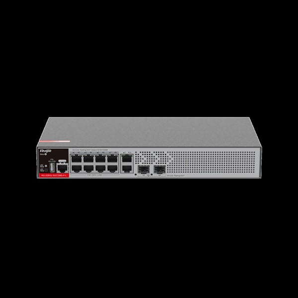 RUIJIE 8-PORT 125W FULL POE RG-S2915-10GT2MS-P-L GIGABIT 2X-2.5GE YÖNETİLEBİLİR POE SWITCH