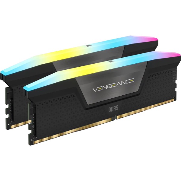 CORSAIR 32GB (2X 16GB) DDR5 7200MHZ CL34 RGB DUAL KIT PC RAM VENGEANCE RGB CMH32GX5M2X7200C34