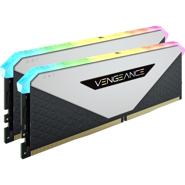 CORSAIR 32GB (2X 16GB) DDR4 3200MHZ CL16 RGB DUAL KIT PC RAM VENGEANCE RGB RT CMN32GX4M2Z3200C16W