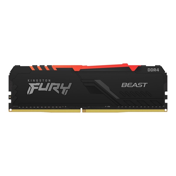 KINGSTON 16GB DDR4 3200MHZ CL16 RGB PC RAM FURY BEAST KF432C16BB1A/16