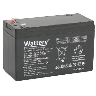 WATTERY 12v 7amper MYA-127 Kuru Tip Akü