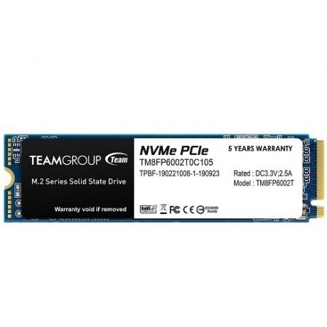 TEAM 2TB MP33 TM8FP6002T0C101 1800- 1500MB/s M2 PCIe NVMe Gen3 Disk