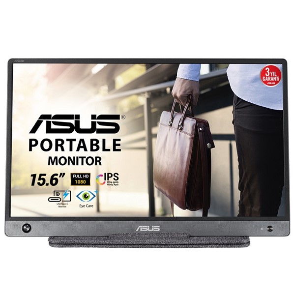 ASUS 15.6" IPS MB16AH 5MS 60Hz TYPE-C EV Ofis Tipi Monitör (1920 X 1080)