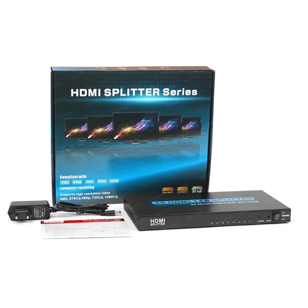DARK 8port DK-HD-SP8X1 1port HDMI (giriş) 8port HDMI (çıkış) 4K HDMI Switch