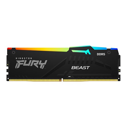 KINGSTON 16GB DDR5 6000MHZ CL40 RGB PC RAM FURY BEAST KF560C40BBA-16