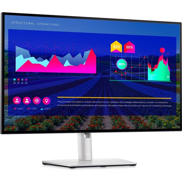DELL 27" IPS U2722D ULTRASHARP 5MS 60HZ HDMI-DP KURUMSAL MONİTÖR 2560X1440