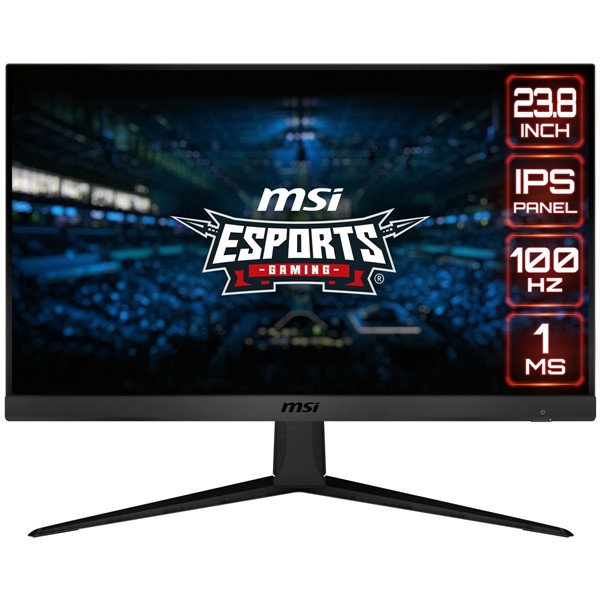 MSI 23.8" IPS G2412V 1MS 100HZ HDMI GAMNG MONİTÖR 1920X1080