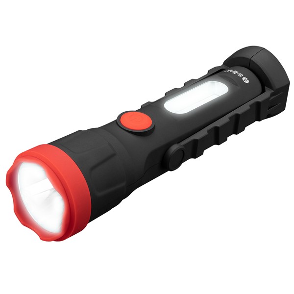 S-link SL-F999 3W+3W Led 3x AAA 1.5V Pil Dönen Stantlı Led El Feneri