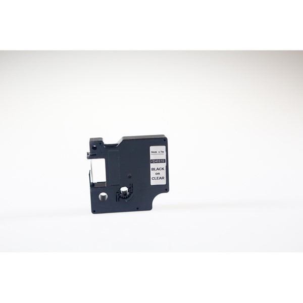 Prıntpen Dymo D1 40910 Seffaf Etıkete Sıyah (9Mm X 7M)