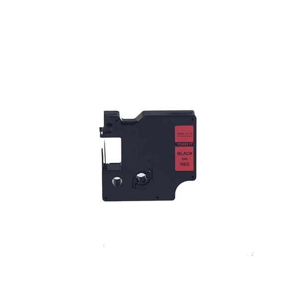 Prıntpen Dymo D1 40917 Kırmızı Etıkete Sıyah (9Mm X 7M)