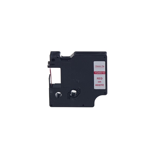Prıntpen Dymo D1 45015 Beyaz Etıkete Kırmızı (12Mm X 7M)