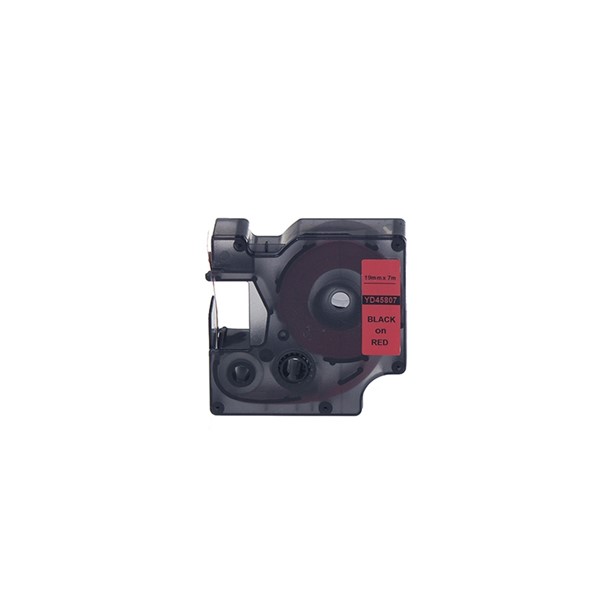 Prıntpen Dymo D1 45807 Kırmızı Etıkete Sıyah (19Mm X 7M)