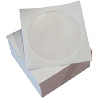 CD Zarfı (100 Adet) Beyaz
