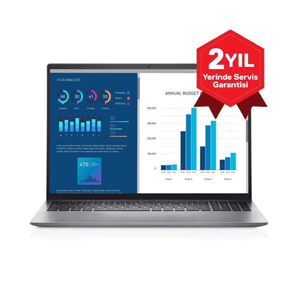 DELL 16" VOSTRO 5630 N1003VNB5630WP CORE i5 1340P-8GB DDR5 RAM-256GB NVME-W11 PRO