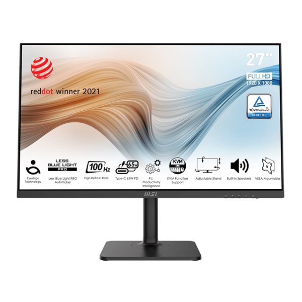 MSI 27" IPS MODERN MD272XP 1MS 100HZ HDMI-DP USB-C EV OFİS MONİTÖRÜ 1920X1080