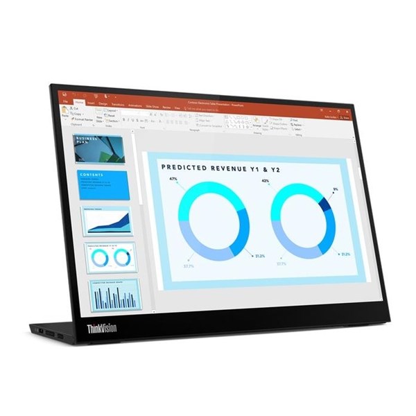 LENOVO 14" IPS THINKVISION M14D 63AAUAT6WL 6MS 60HZ TYPE-C TAŞINABİLİR MONİTÖR