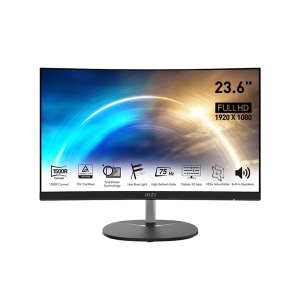 MSI 23.6" VA PRO MP241CA 1MS 75HZ HDMI KAVISLI EV İŞ MONİTÖRÜ