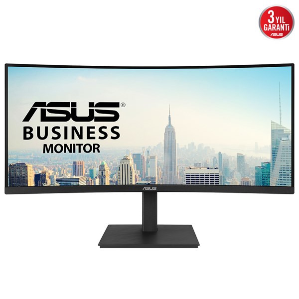 ASUS 34" VA VA34VCPSN 1MS 180HZ HDMI-DP TYPE-C-LAN KAVISLI KURUMSAL MONİTÖR 3440X1440