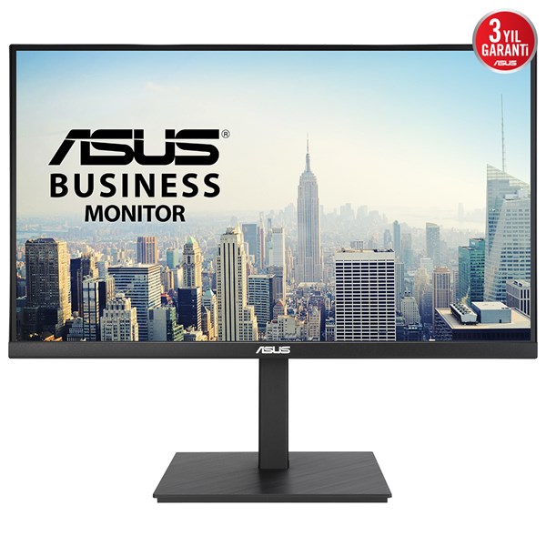 ASUS 27" IPS VA27ACFSN 5MS 100HZ HDMI-DP TYPE-C LAN PIVOT KURUMSAL MONİTÖR 2560X1440
