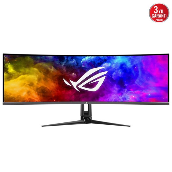 ASUS 49" QD-OLED ROG SWIFT PG49WCD 0.03MS 144HZ HDMI-DP TYPE-C KAVISLI GAMING MONİTÖR 5120X1440