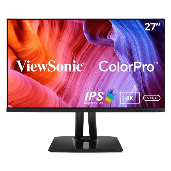 VIEWSONIC 27" IPS VP2756-4K 5MS 60HZ HDMI-DP TYPE-C GRAFİK TASARIM MONİTÖRÜ 3840X2160