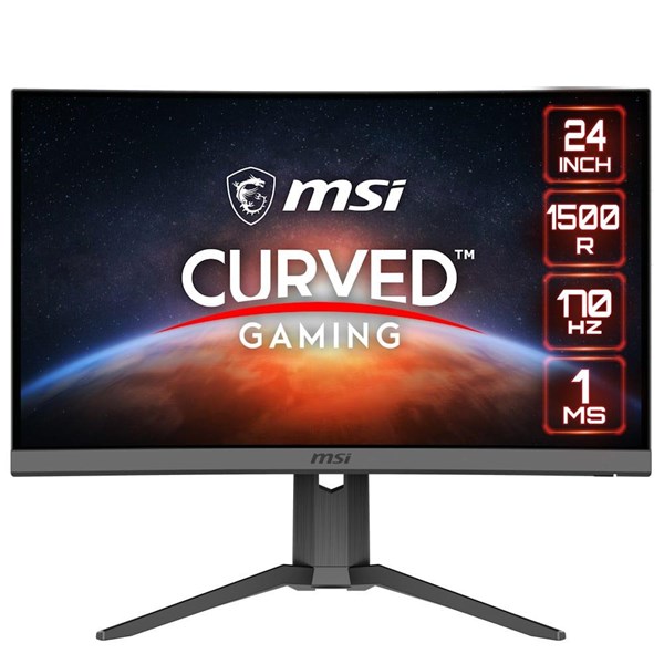 MSI 23.6" VA G24C6P E2 1MS 180Hz HDMI-DP KAVISLI GAMING MONİTÖR