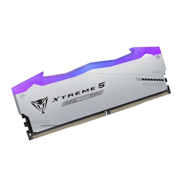 PATRIOT 48GB (2X 24GB) DDR5 8000MHZ CL38 RGB DUAL KIT PC RAM VIPER EXTREME 5 PVXR548G80C38KM BEYAZ