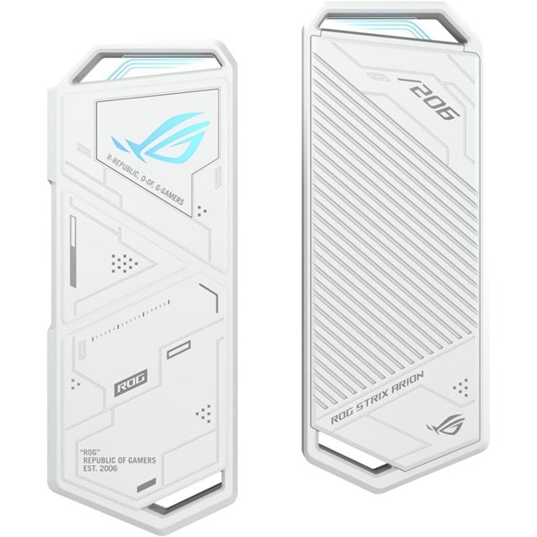 ASUS ROG STRIX ARION M2 NVME DİSK KUTUSU BEYAZ
