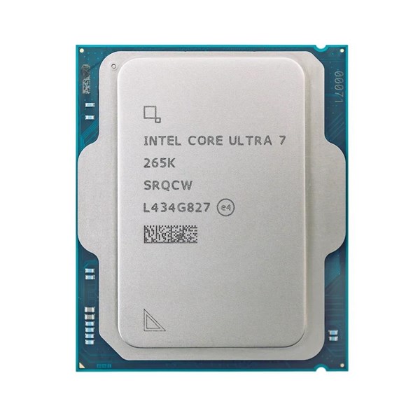 INTEL CORE ULTRA 7 265K 20çekirdekli 36MB O/B VGA 1851p 125W Kutusuz-Fansız 