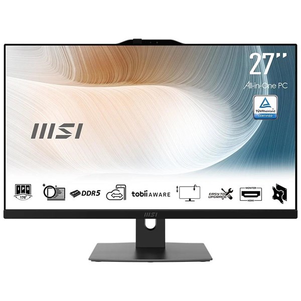 MSI 27" MODERN AM272P 12M-690XTR CORE i7 1255U-16GB RAM-1TB NVME-FDOS