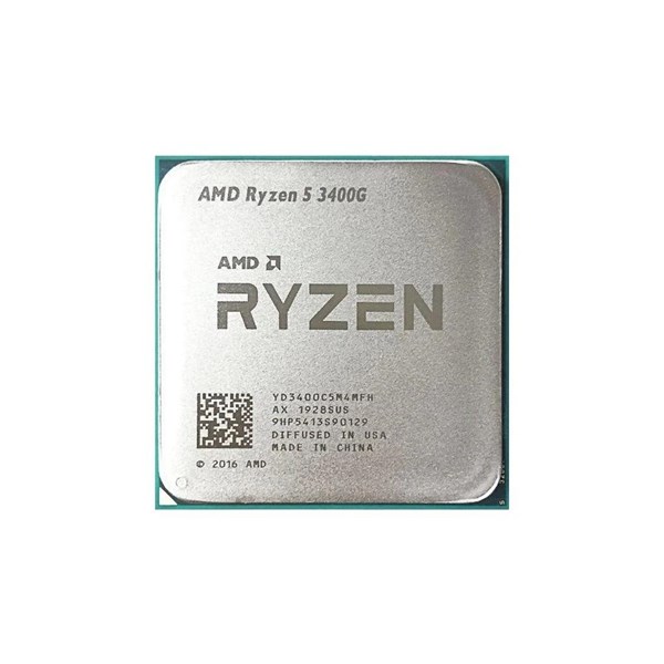 AMD RYZEN 5 PRO 3400G 6MB 4çekirdekli O/B UHD AM4 65w Kutusuz+Fansız