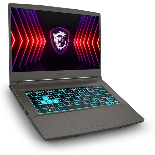 MSI 15.6" THIN 15 B12VE-1627TR CORE i5 12450H 64GB- 500GB M2 NVME- 6GB RTX4050 FDOS
