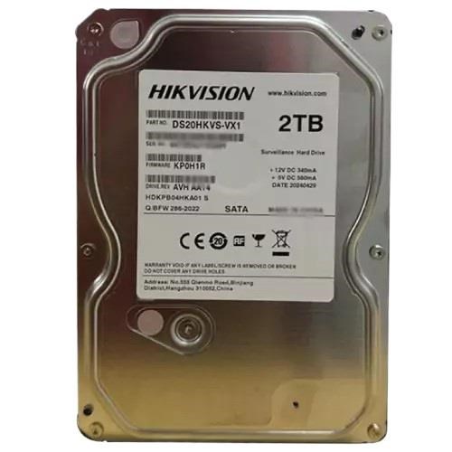 HIKVISION 3.5" 2TB DS20HKVS-VX1 128MB SATA-3 Güvenlik Diski