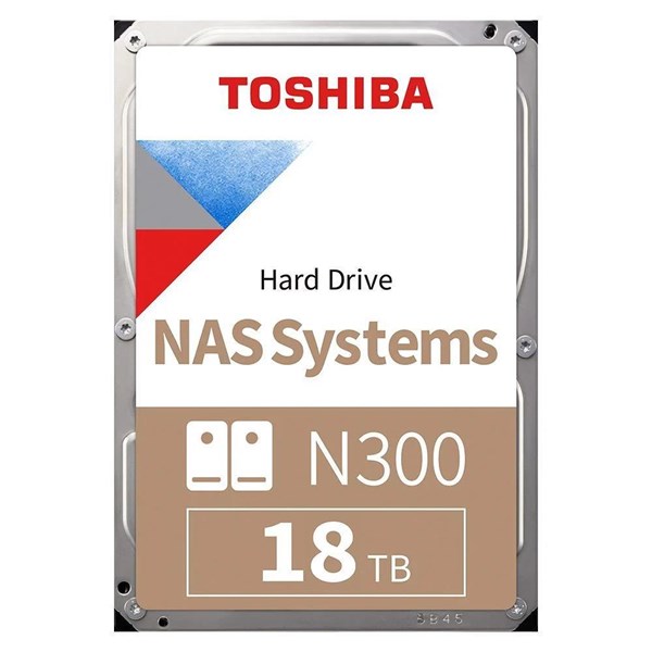 TOSHIBA 16TB N300 HDWG51GUZSVA 7200RPM 512MB SATA-3 NAS DİSKİ