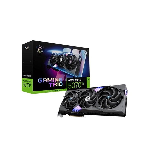 MSI RTX5070TI 16GB GAMING TRIO OC GDDR7 256bit HDMI DP PCIe 5.0