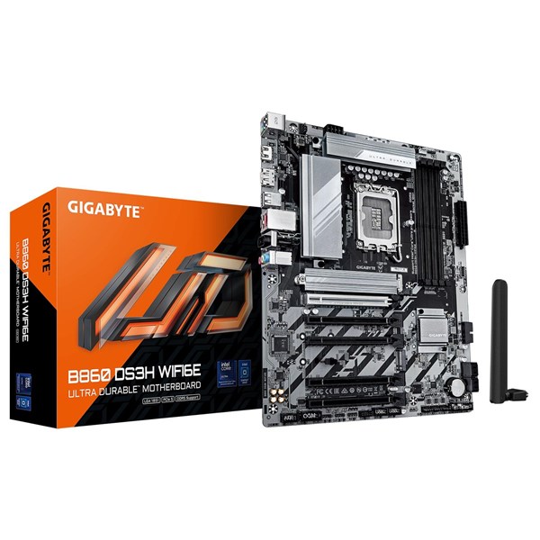 GIGABYTE B860 DS3H DDR5 HDMI-DP TYPE-C PCIE 5.0 1851P ATX