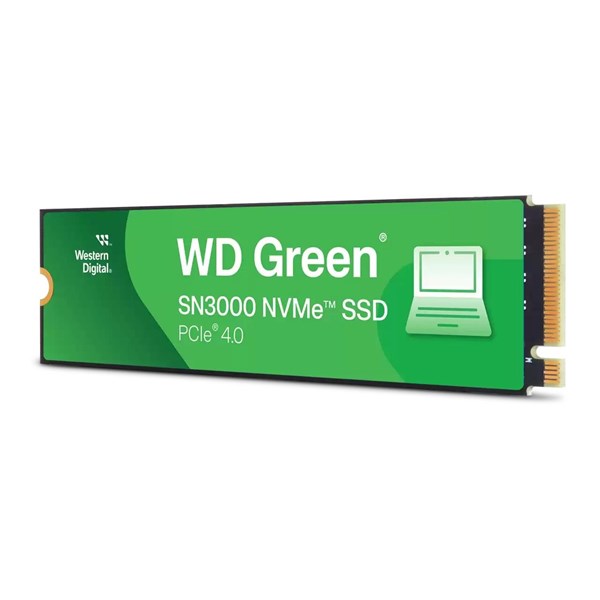 WD 1TB GREEN SN3000 WDS100T4G0E-00CPS0 5000-4200MB/s M2 NVME GEN4 DİSK