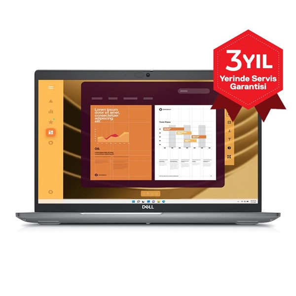 DELL 15.6" LATITUDE 5550 N007L555015WP ULTRA 5 125U-16GB DDR5 RAM-512GB NVME-W11 PRO