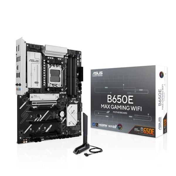 ASUS B650E MAX GAMING WIFI6E DDR5 HDMI-DP TYPE-C PCIE 5.0 AM5 ATX