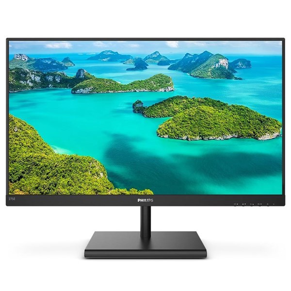 PHILIPS 27" IPS 275E1S-00 4MS 75HZ HDMI-DP EV OFİS MONİTÖRÜ 2560X1440