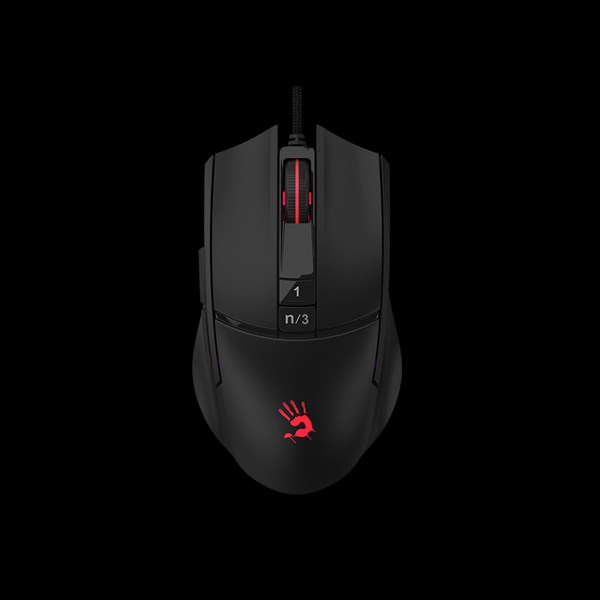 BLOODY L65 MAX USB RGB Led Aydınlatmalı 12000dpi Gaming Optic Siyah Mouse