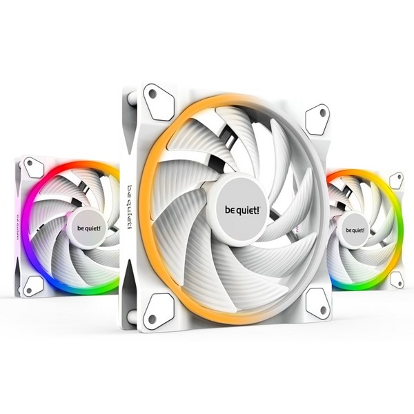 Be Quiet! Light Wings White 140Mm Pwm  Premium Argb Kasa Fanı  4-Pin 3-lü Paket - BL103