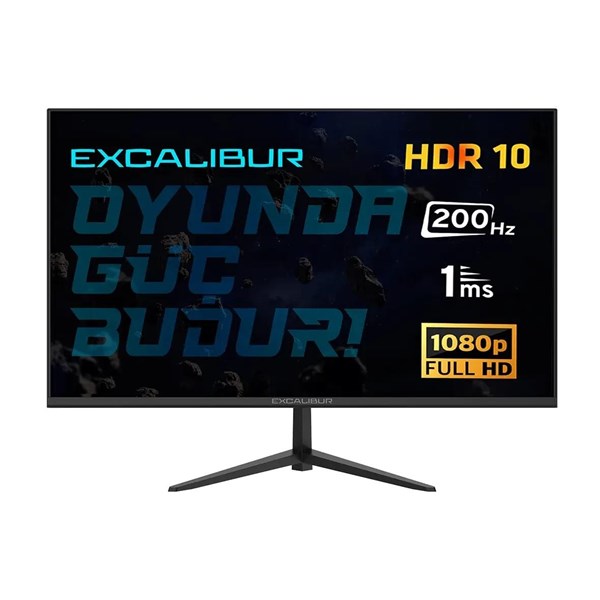 EXCALIBUR 23.8" IPS E238FIF-D 1MS 200Hz HDMI-DP Gaming Monitör (1920 X 1080)